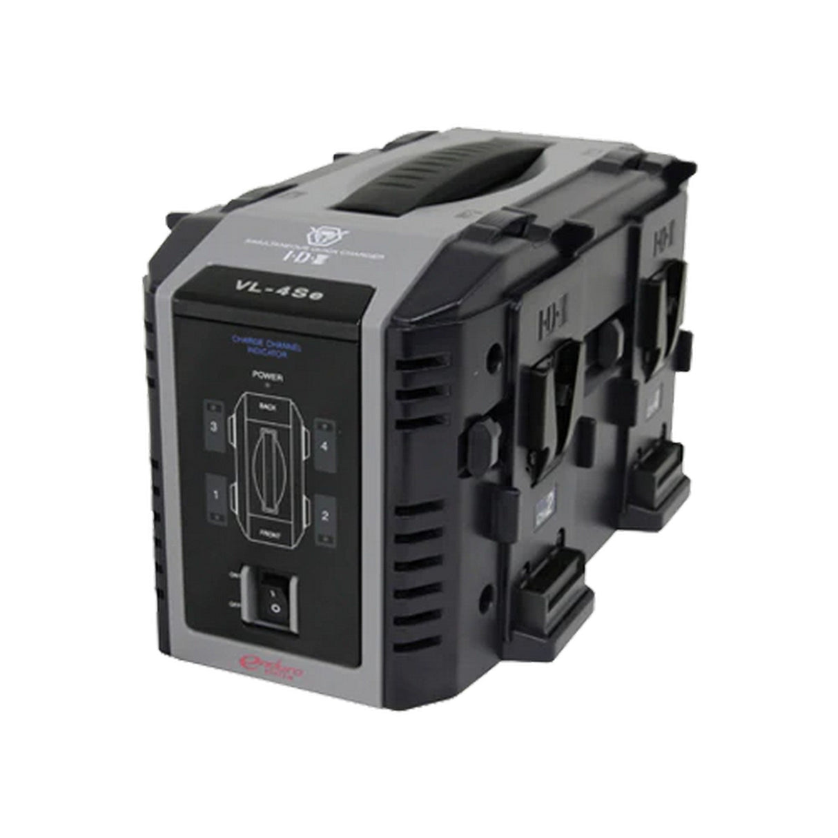 IDX VL-4Se 4-Channel Simultaneous Li-ion V-Mount Battery Charger