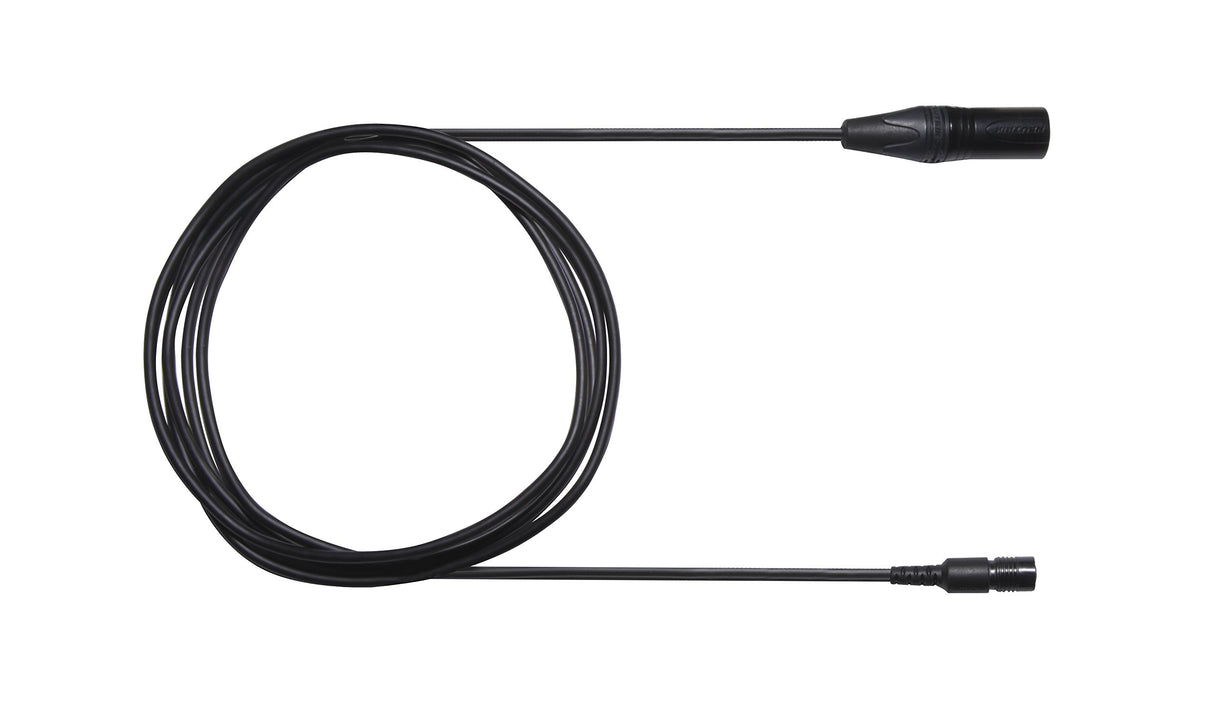 Shure BCASCA-NXLR4 6 Foot Detachable Neutrik Straight 4 Pin XLR Male Cable