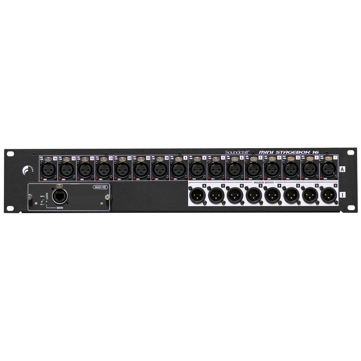 Soundcraft MSB-16R Mini Stagebox 16R