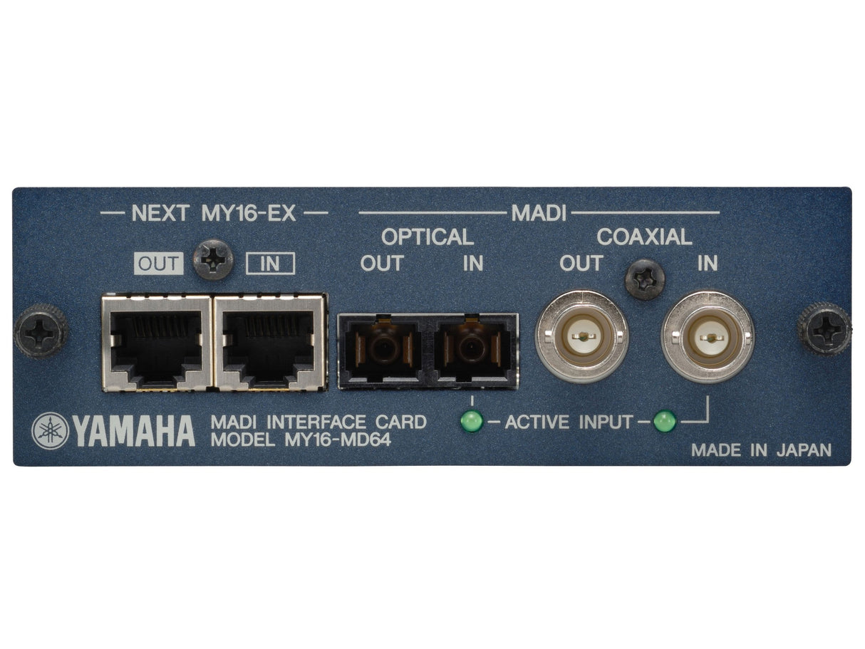 Yamaha MY16-MD64 16-Channel MADI Interface Card