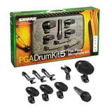 Shure PGADRUMKIT5 5 Piece Drum Microphone Kit