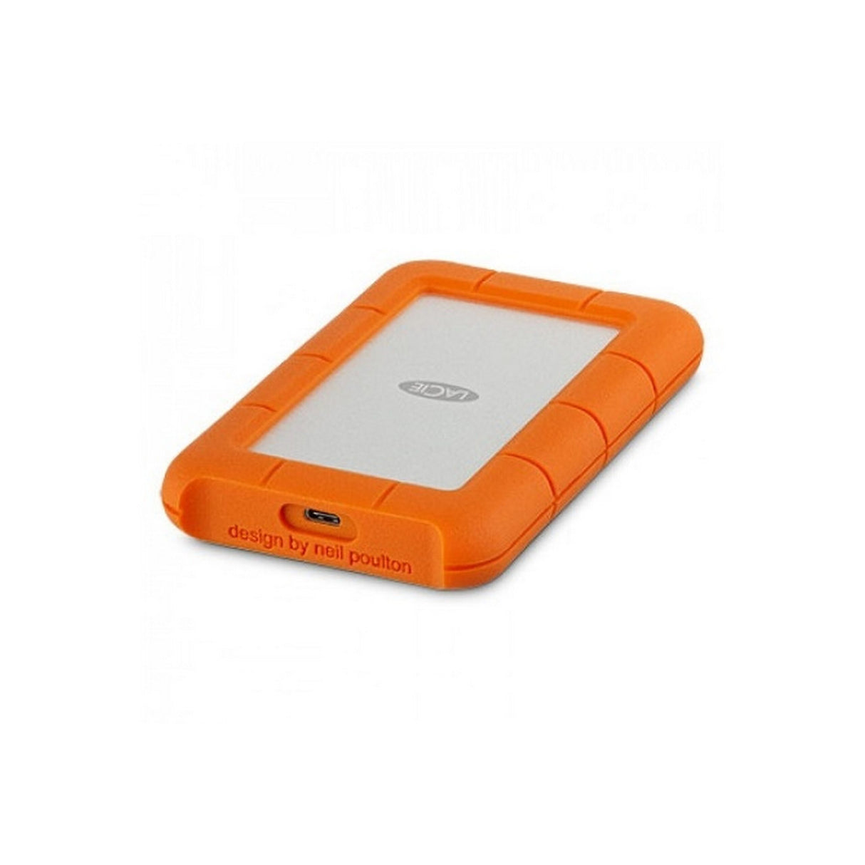 LaCie USB-C Rugged Portable Hard Drive, 5TB