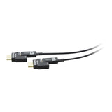 Kramer CP-AOCH/60-66 Active Optical 4K Pluggable HDMI Cable Plenum Rated 66-Feet