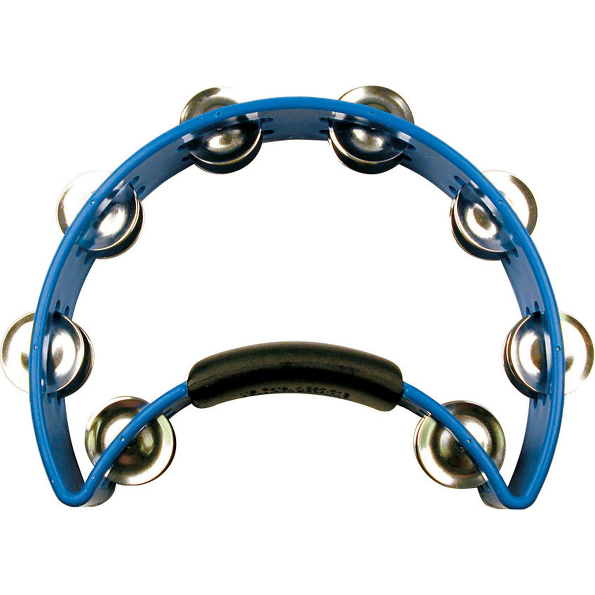 Rhythm Tech RT1040-U Standard Tambourine with Nickel Jingles, Blue