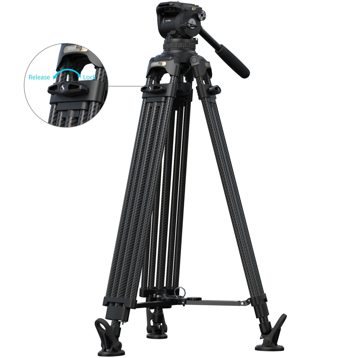 SmallRig 5578 FSD18 FreeSpeed Heavy-Duty Carbon Fiber Tripod
