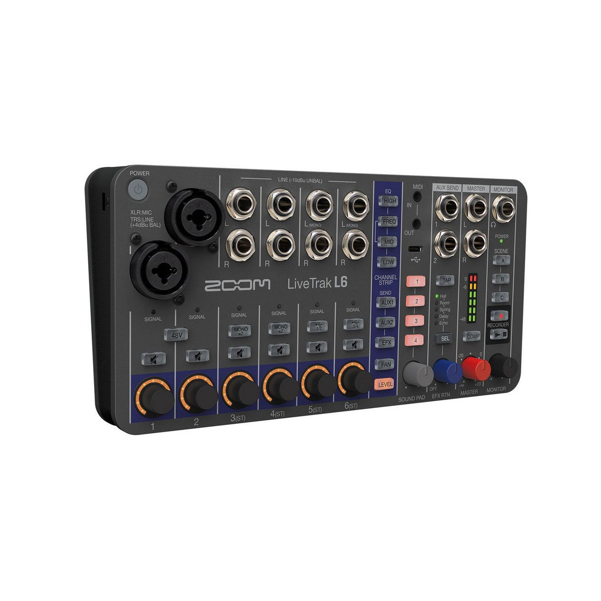 Zoom LiveTrak L6 10-Track Digital Mixer/Recorder