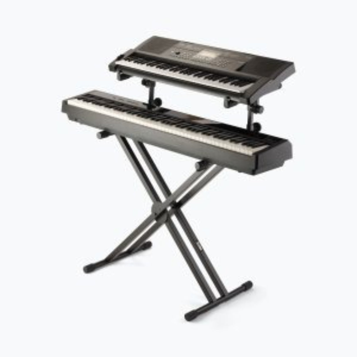 On-Stage Double-X KS7292 ERGO-LOK Keyboard Stand with Second Tier