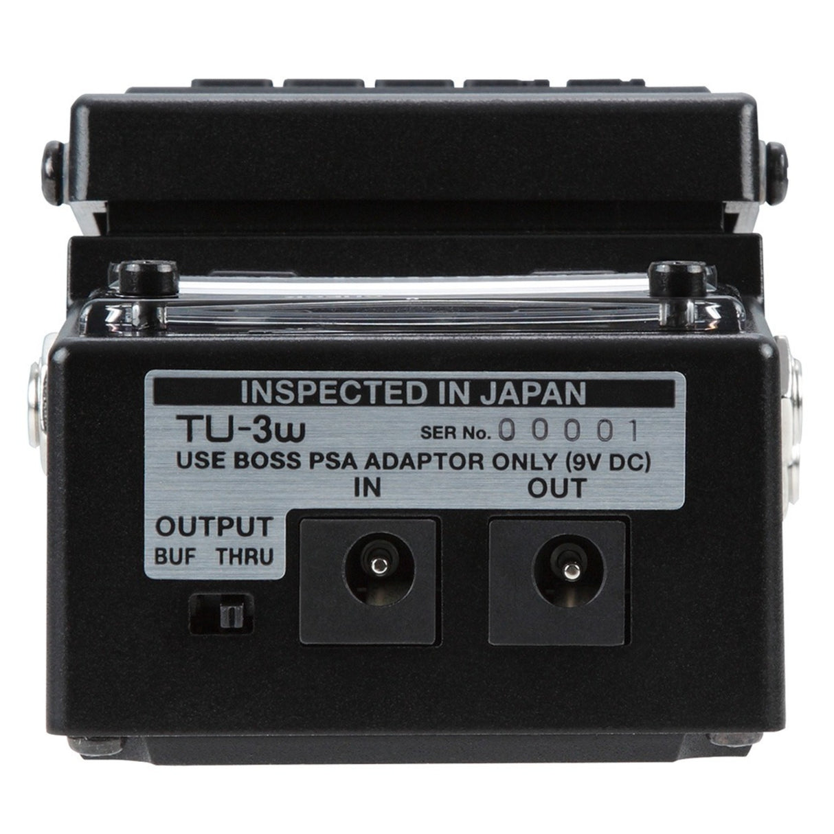 BOSS TU-3W Waza Craft Chromatic Tuner Pedal