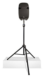 Ultimate Support TS-99BL TeleLock Lift-Assist Aluminum Speaker Stand with Integrated Speaker Adapter