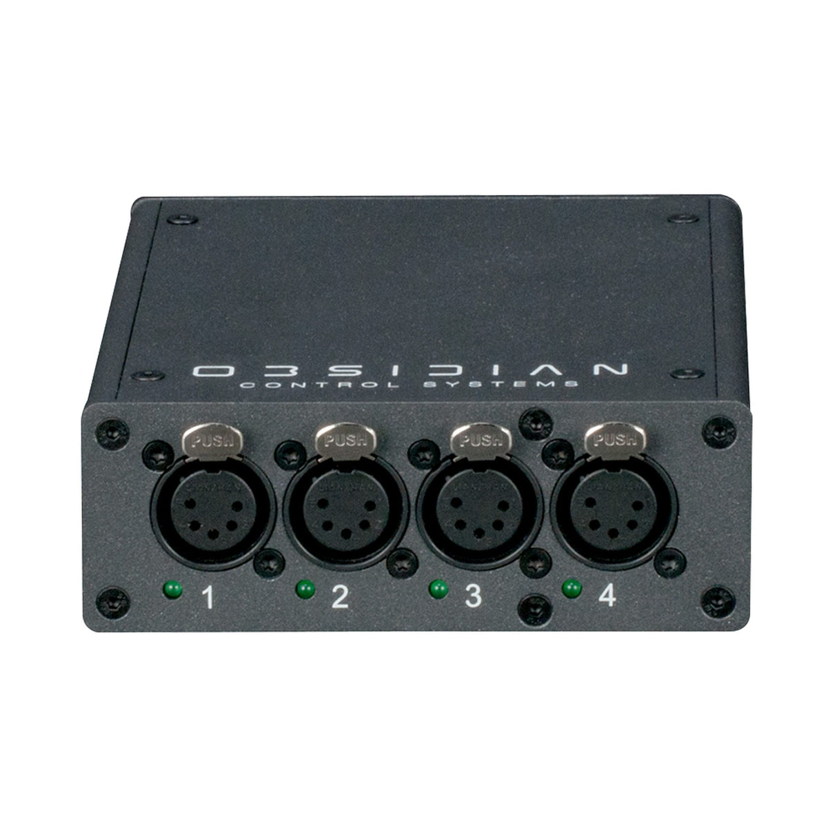 Obsidian Control EP4 4 x 5-Pin XLR Port /PoE Artnet Node