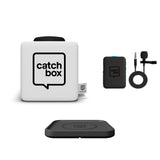 Catchbox Plus Throwable Microphone System with 1 Presenter Microphone and 1 Wireless Charger (2-Sides New Catchbox Logo)