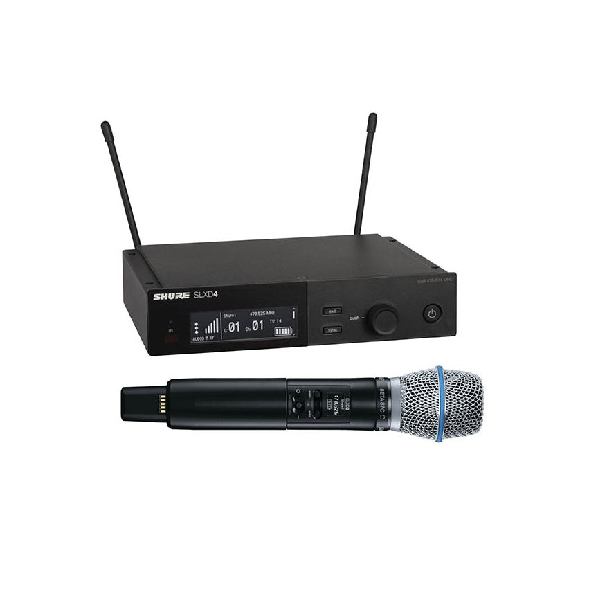 Shure SLXD24/B87C Wireless Handheld Microphone System, G58