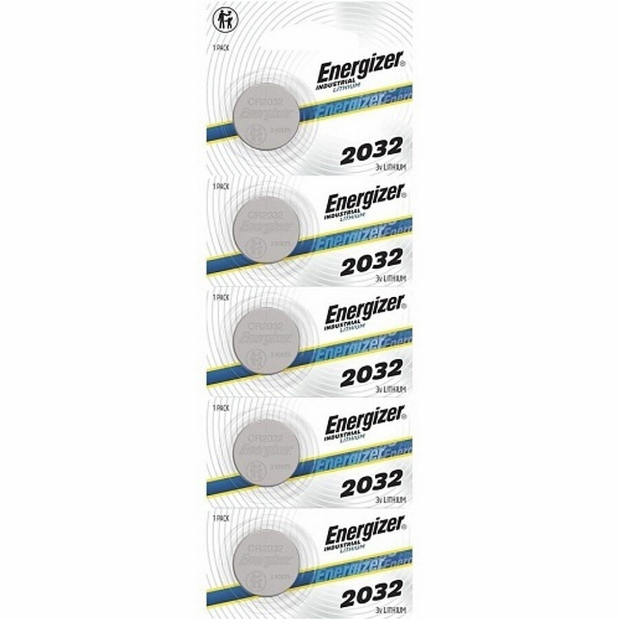 Energizer ECRN2032 Industrial 254mAh 2032 Lithium Coin, 3.0 Volts