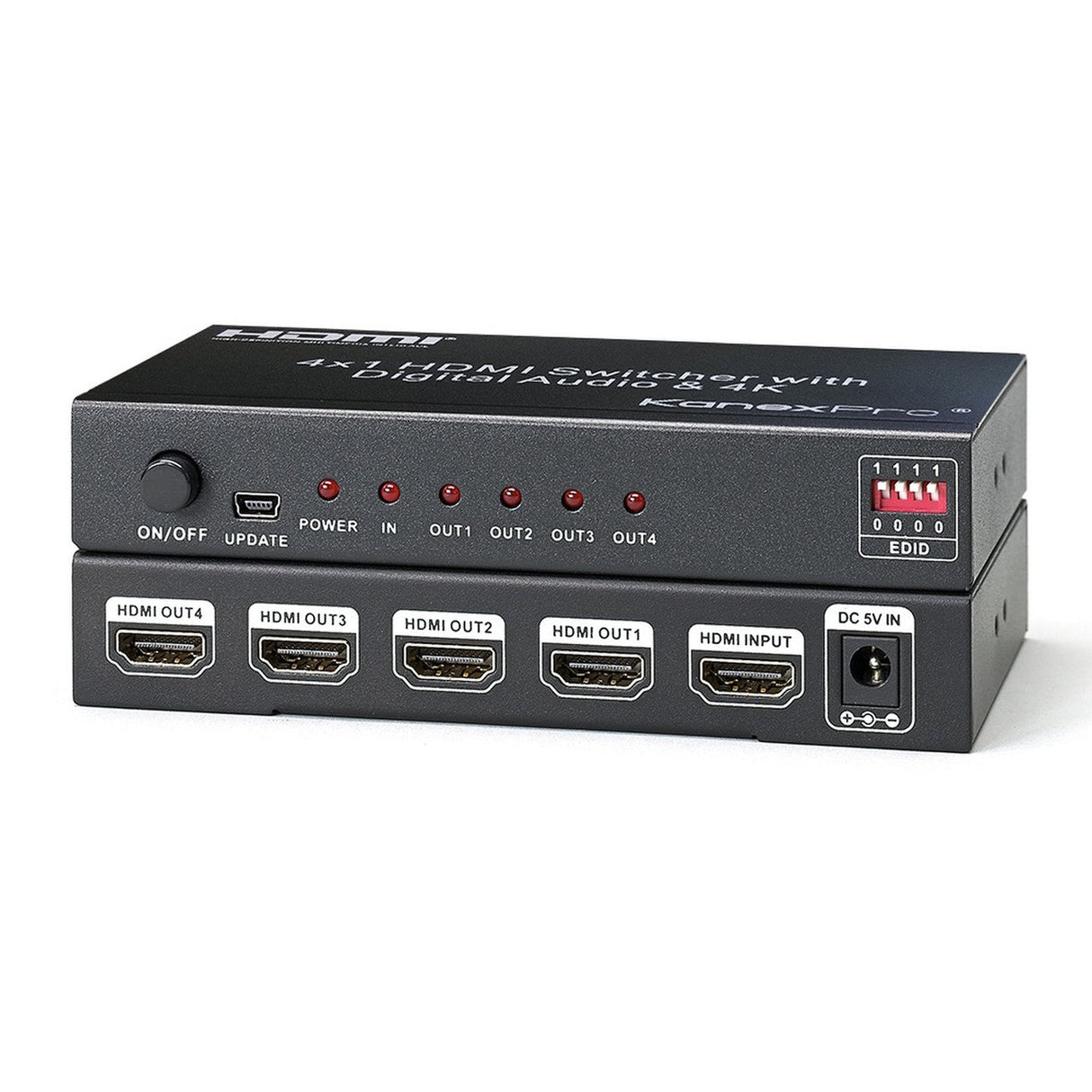 KanexPro SP-HD1X44K 4K HDMI 4-Port Splitter