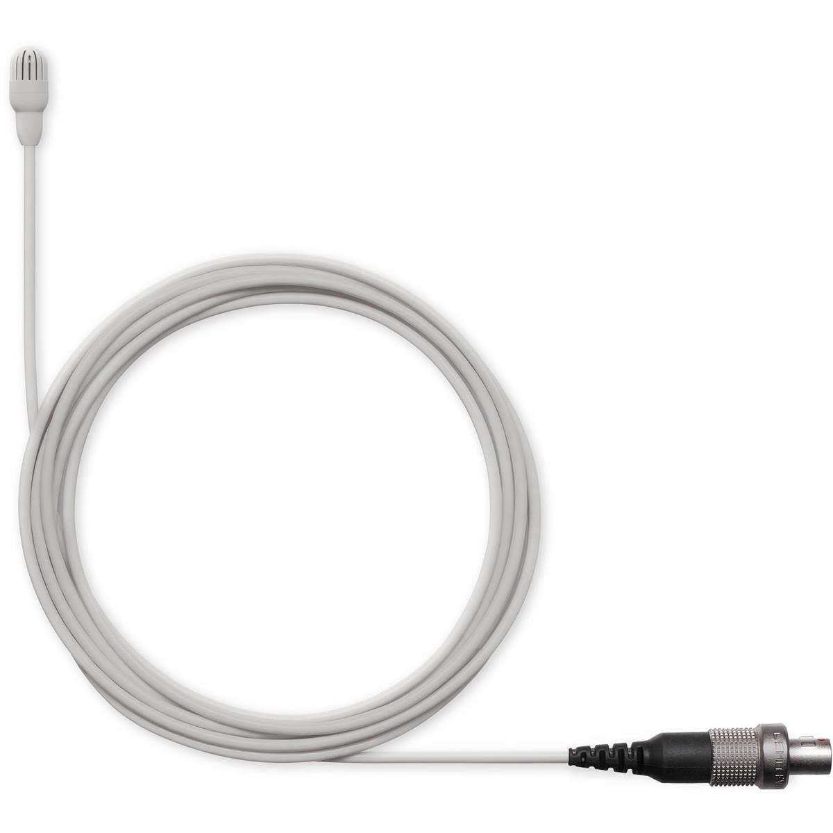 Shure TL47W/O TwinPlex Omnidirectional Subminiature Lavalier Microphone, White, LEMO Connector, No Accessories