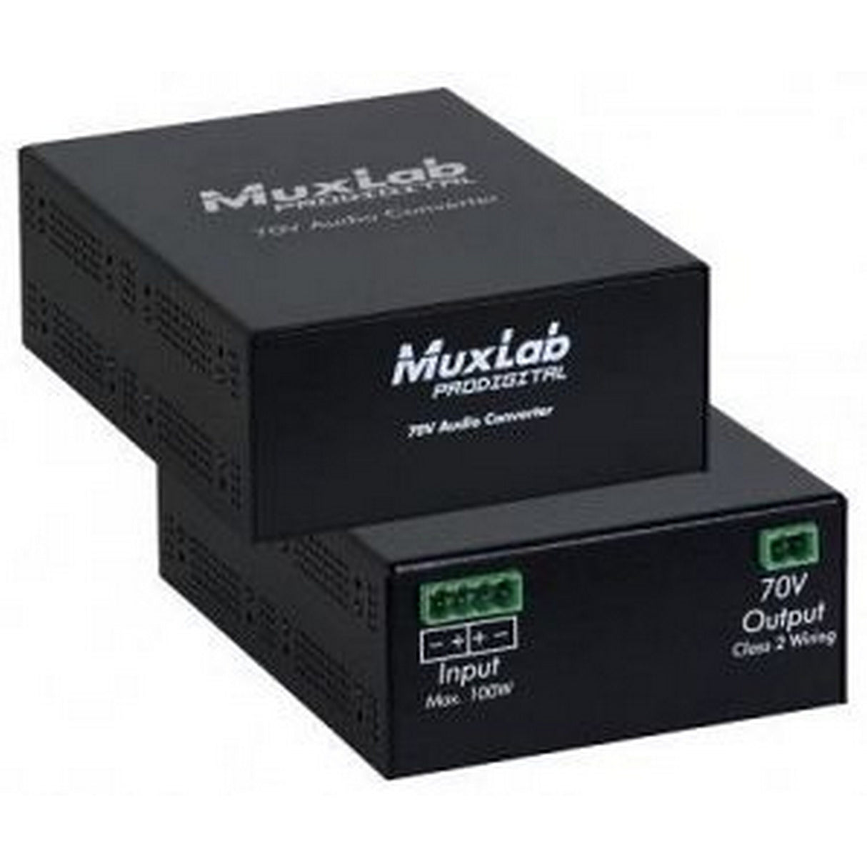 MuxLab 500755-70V Passive Audio Converter for Speakers