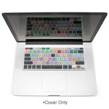 Logickeyboard FinalCut 7 Clear Macbook Unibody Skin Shortcut Silicone Keyboard Cover for Apple Final Cut Pro 7