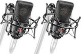 Neumann TLM 103 MT ANNIVERSARY ST | Stereo Pair of TLM103MT and EA1MT with Aluminum Case Matte Black