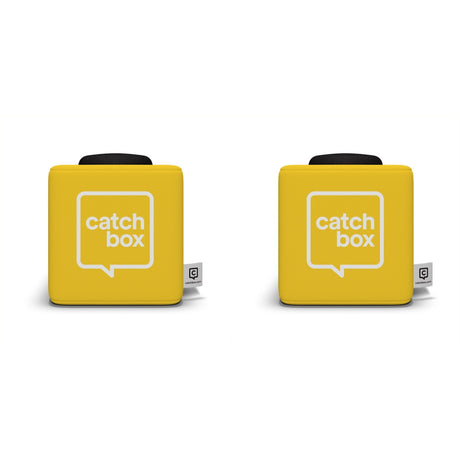 Catchbox Plus Throwable Microphone System with 2 Microphones (2-Sides New Catchbox Logo)