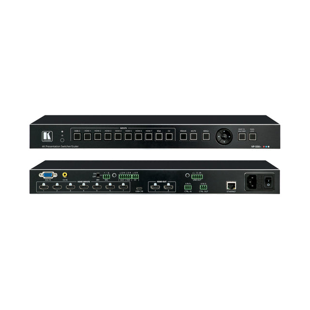 Kramer VP-550X 10-Input 4K HDR HDMI Presentation Switcher/Scaler