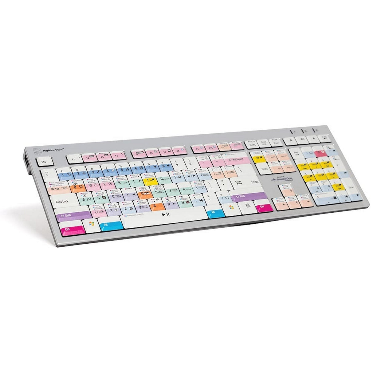 Logickeyboard Studio One PC Slim Line Keyboard, US