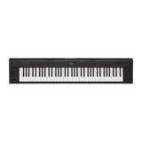 Yamaha NP32BAD 76-Key Piaggero Portable Digital Piano with PA130 Power Adapter Black