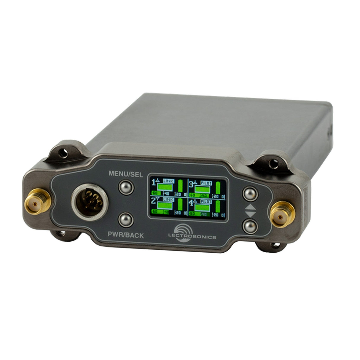 Lectrosonics DSR4-A1B1 4-Channel Digital Slot Receiver, 470.100 - 607.950 MHz