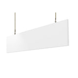 Primacoustic Saturna Low Profile Baffle with Corkscrew Anchors Arctic White