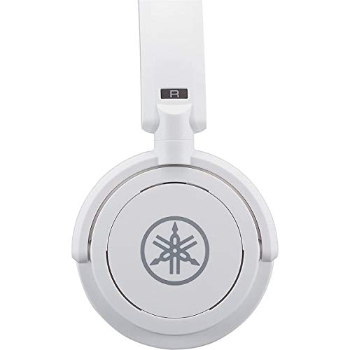 Yamaha HPH-100WH Comfortable Dynamic Closed Back Headphones White