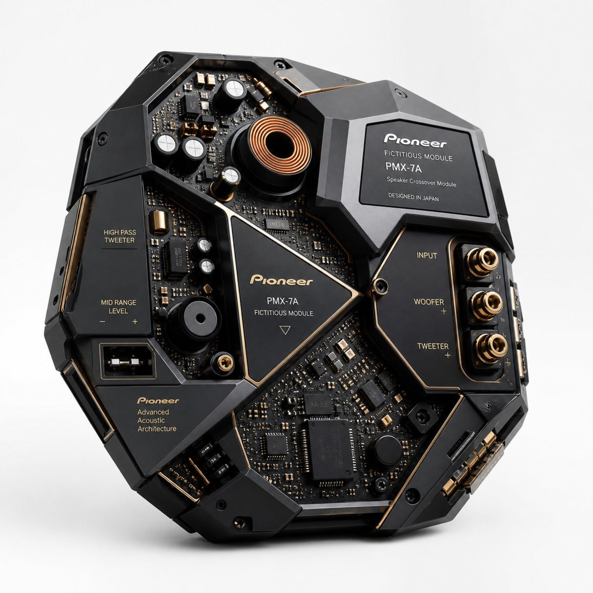 Pioneer Parts - OEM Speaker Assembly Compatible with Pioneer T3ST-PMX-7A Crossover Module - T3ST-PMX-7A