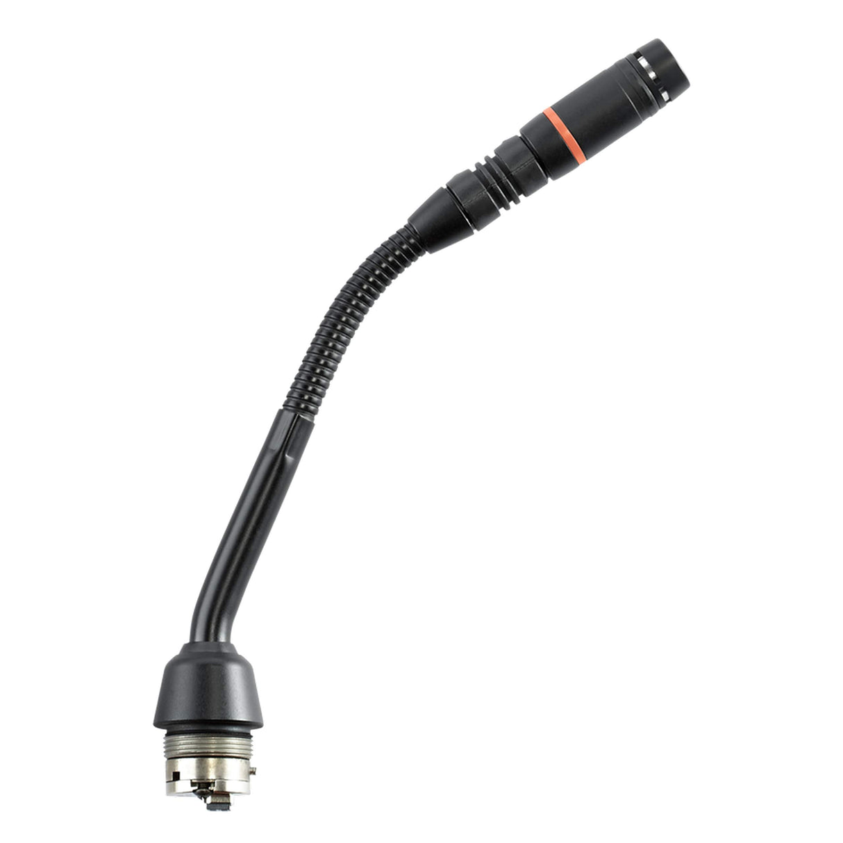 Shure MX405RLP/S 5-Inch Supercardioid Gooseneck Microphone with Light Ring, Without Preamplifier