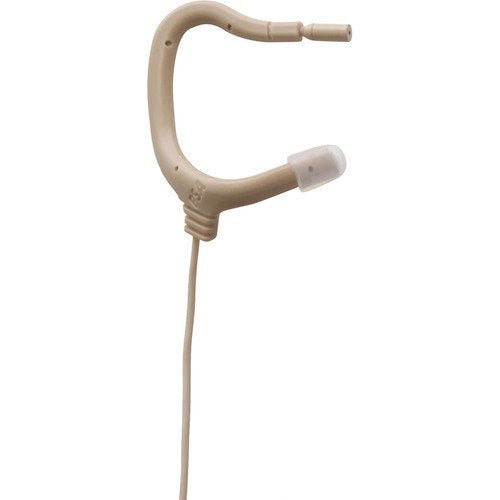 Point Source Audio EO-8WL EMBRACE Customizable Omnidirectional Earmount Lavalier Microphone 4 Pin Shure Line 6 JTS Trantec Carvin Mini Connector Beige