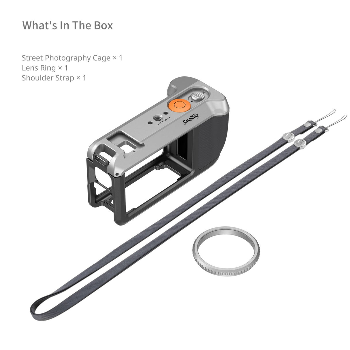 SmallRig Cage Kit for DJI Osmo Action 6 with Shoulder Strap & Lens Ring (5891)