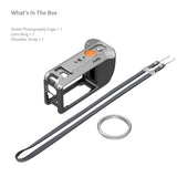 SmallRig Cage Kit for DJI Osmo Action 6 with Shoulder Strap & Lens Ring (5891)