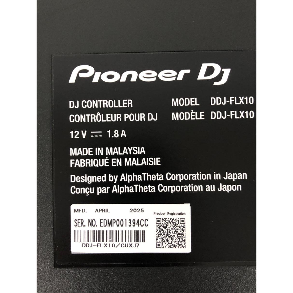 Pioneer - Pioneer DDJ-FLX10 4-Channel DJ Controller - Used - DDJ-FLX10