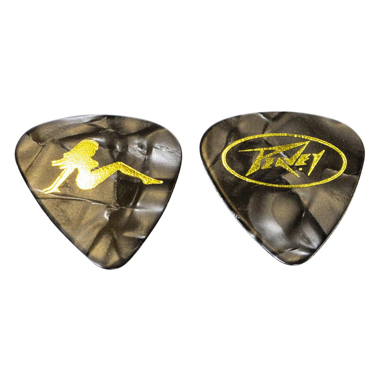 Peavey Triple XXX 351 Guitar Picks Heavy, Black, 12 Pack