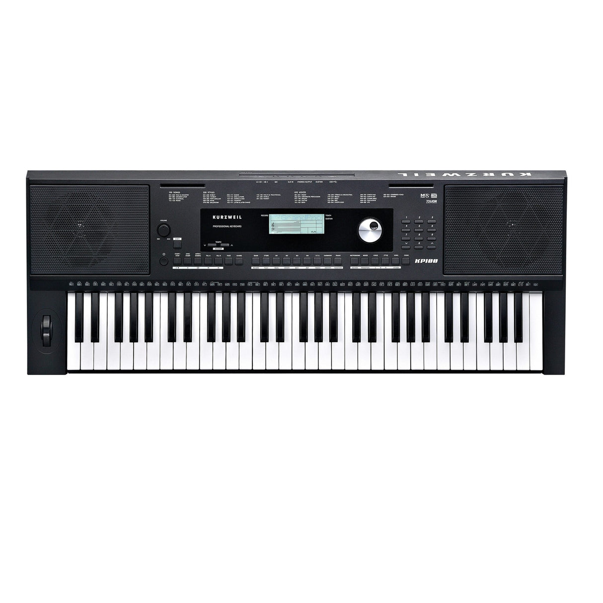 Kurzweil KP100 61-Key Portable Arranger, Black