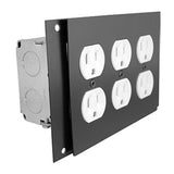 Ace Backstage Co. FP3E Panel Triple Gang Electric Box