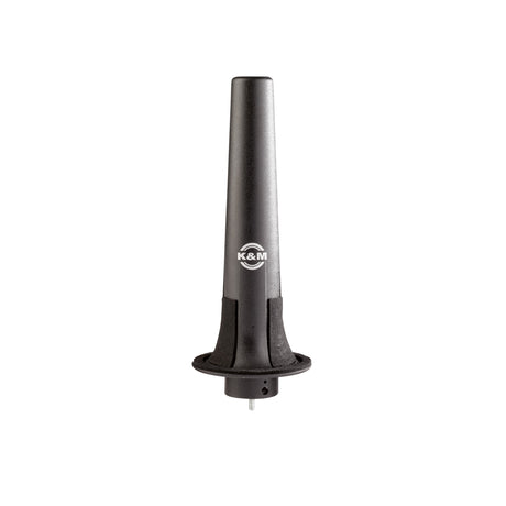 K&M 15294 Plastic Peg with Felt Pads for Soprano Saxophone Black