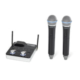 Samson Concert 288m Dual Channel Handheld Wireless System with 2 Q8 Microphone K Band 470 - 494 MHz