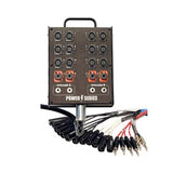 Whirlwind MP-8-150 MEDUSA Power Series 8 XLR Inputs Snake Cable 150-Feet