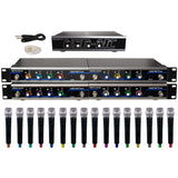 VocoPro USB-Acapella-16 Wireless 16-Channel Microphone/USB Interface System 902-927.2 MHz