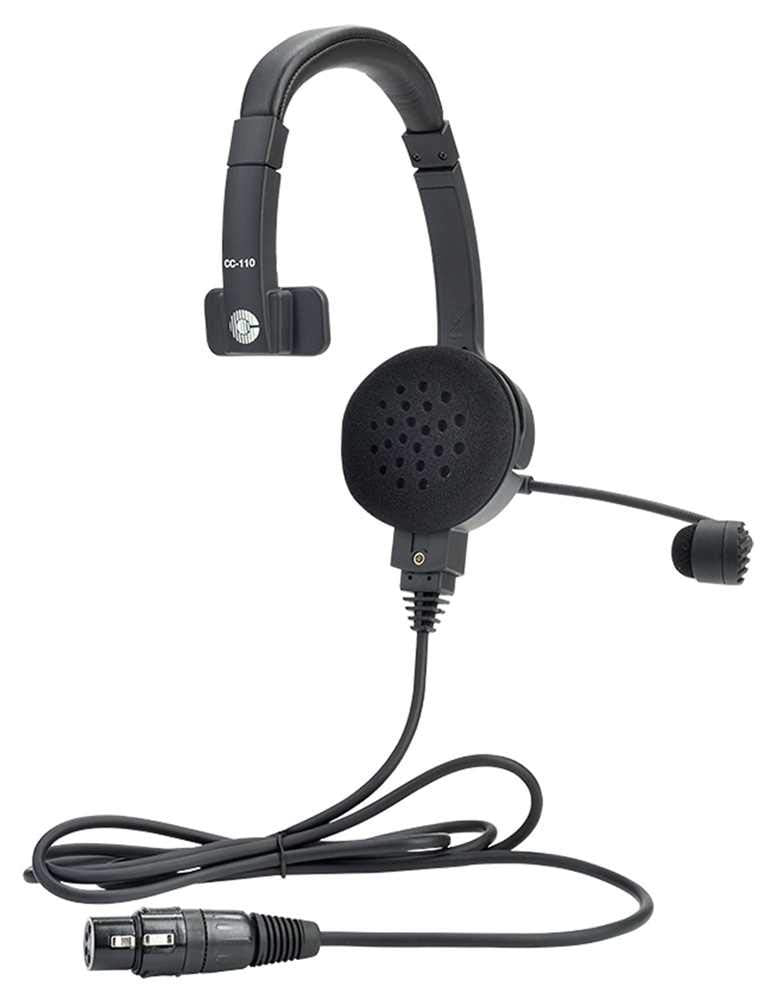 Clear-Com CC-110-X4 Single On Ear 4 Pin Female XLR Cardioid Headset