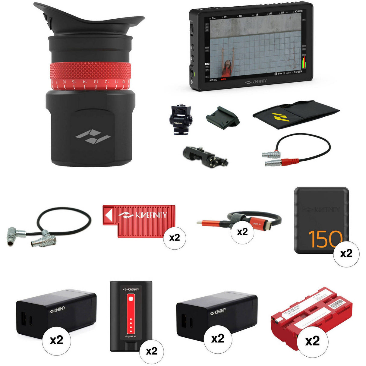 Kinefinity EVF Edge Pro Accessory Pack for MAVO Edge 8K/6K Cameras