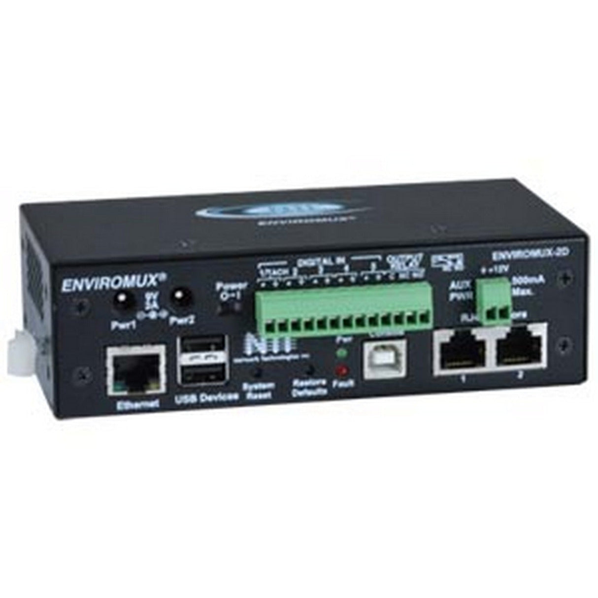 NTI E-2D-24V ENVIROMUX Small Enterprise Environment Monitoring System, 24VDC Power