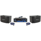 VocoPro KRS-3 Digital Karaoke Mixing Amplifier with Speaker Package