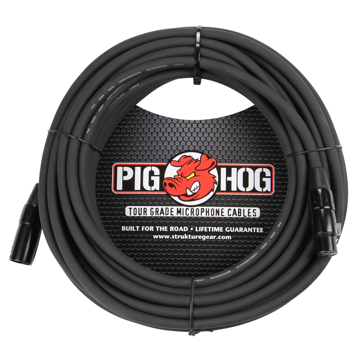 Pig Hog PHM30 8mm Microphone Cable, 30ft XLR