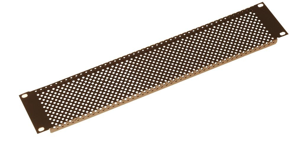 Gator GRW-PNLPRF1 1U Perforated Flanged Panel