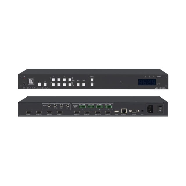 Kramer VS-44H2A 4 x 4 4K HDR HDMI HDCP 2.2 Matrix Switcher