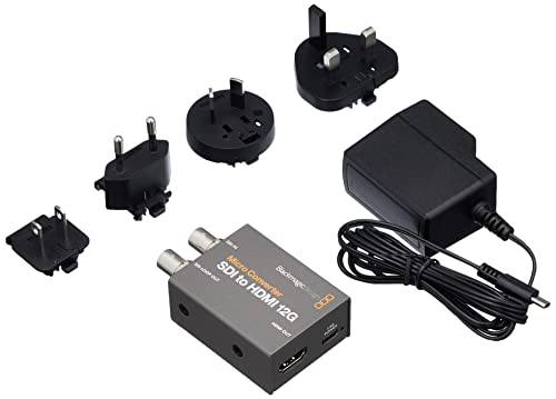 Blackmagic Design Micro Converter SDI to HDMI 12G with PSU (Used)